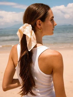 Soft Grace Black Scrunchie