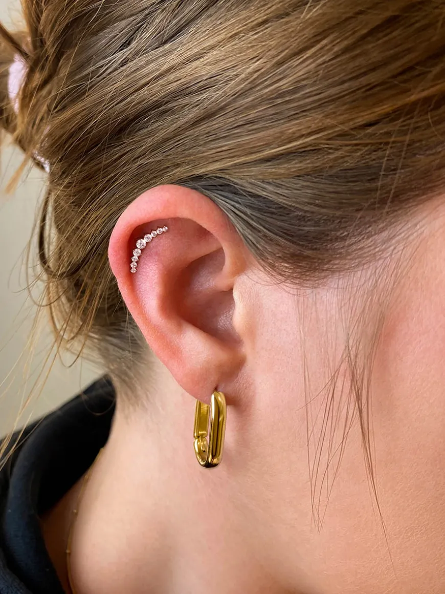 Sparkling Curves Titan Piercing