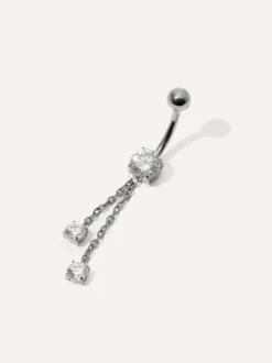 Sparkling Flow Titan Bauchnabelpiercing