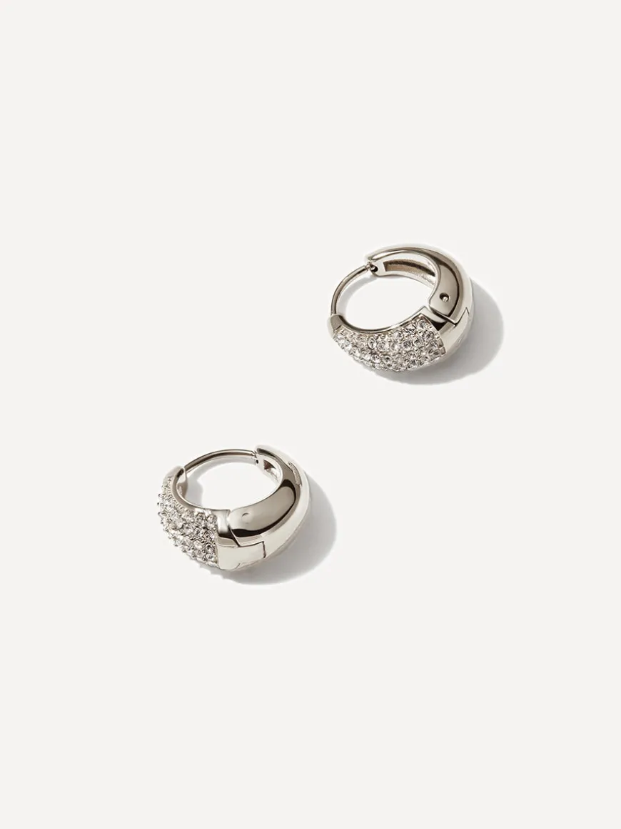 Sparkling Hoop Medium Ohrringe