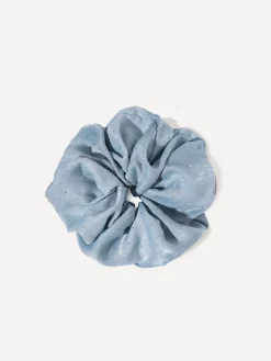 Sparkling Joy Blue Scrunchie