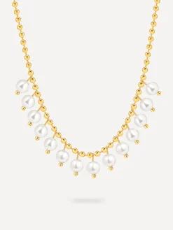 Spherical Art Pearls Kette
