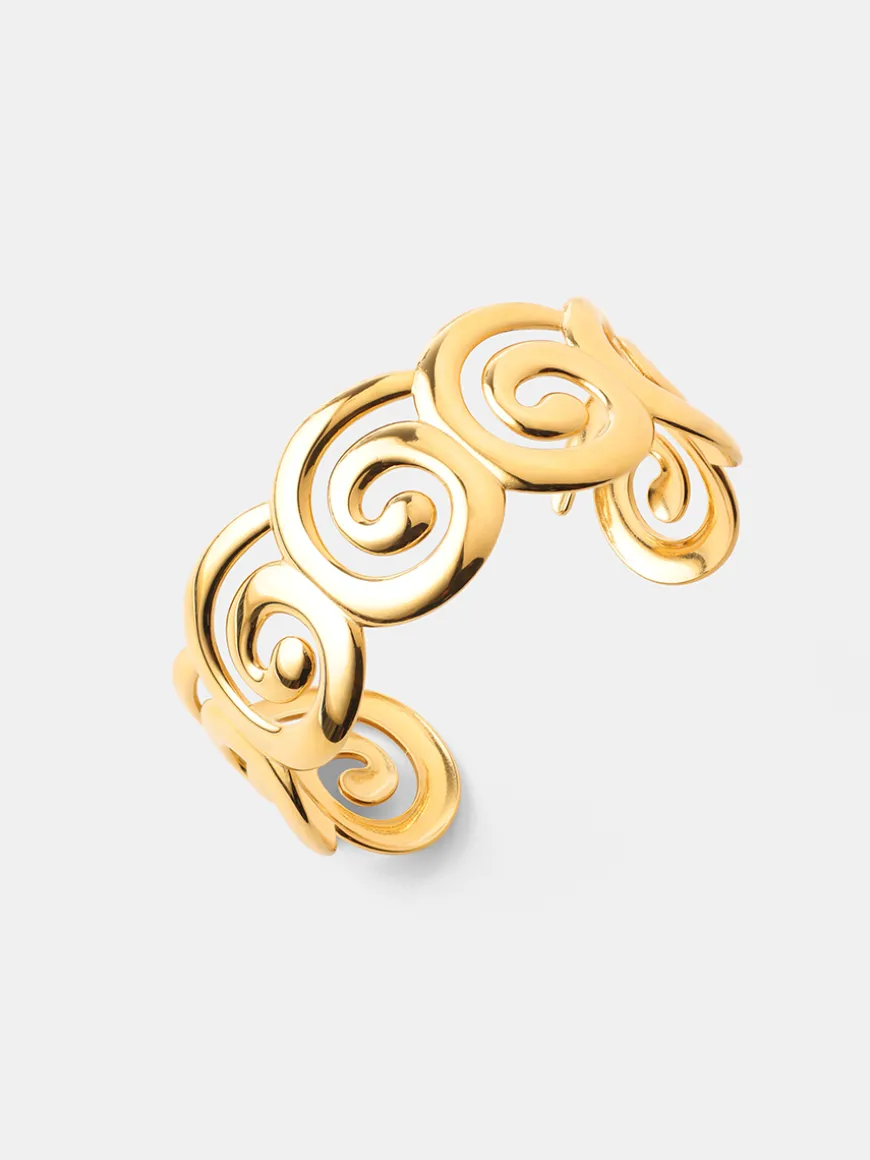 Spiral Elegance Armcuff