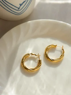 Spiral Hoop Ohrringe