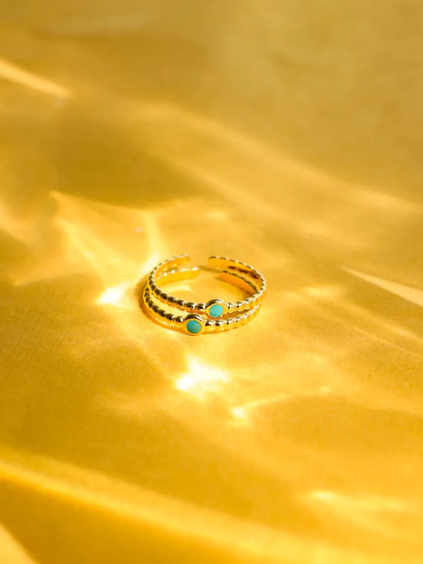 Sunny Bay Ring Set