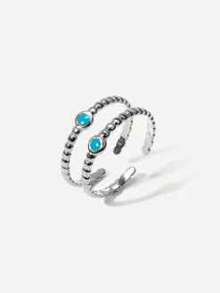 Sunny Bay Ring Set