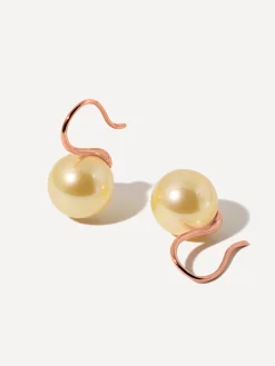 Sway Pearl Champagne Ohrringe