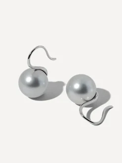 Sway Pearl Grey Ohrringe