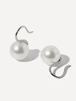 Sway Pearl White Ohrringe