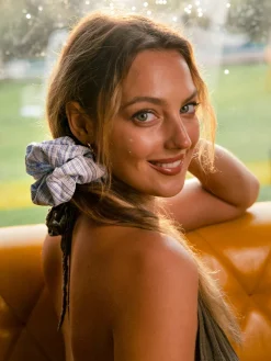 Sweet Lace Red Scrunchie