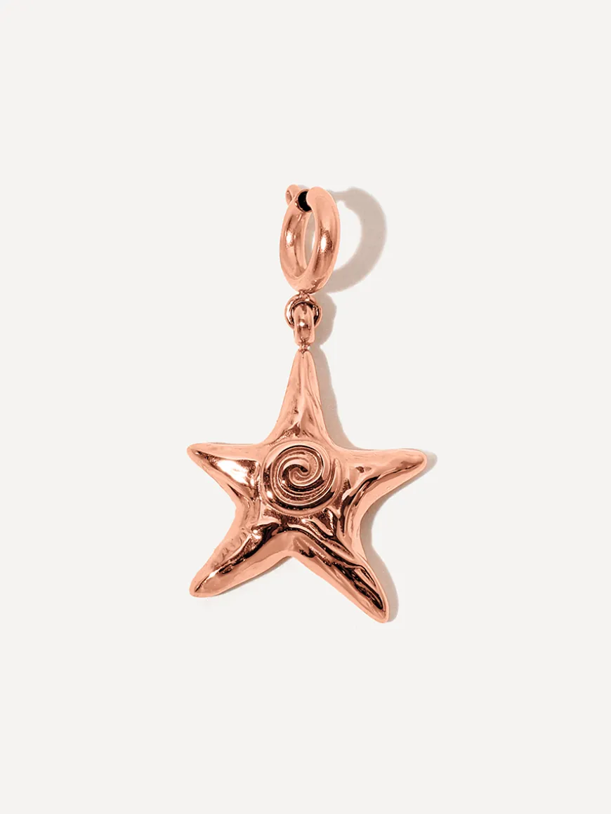 Swirl Star Ketten-Charm
