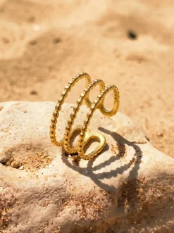 Textured Bead Ring