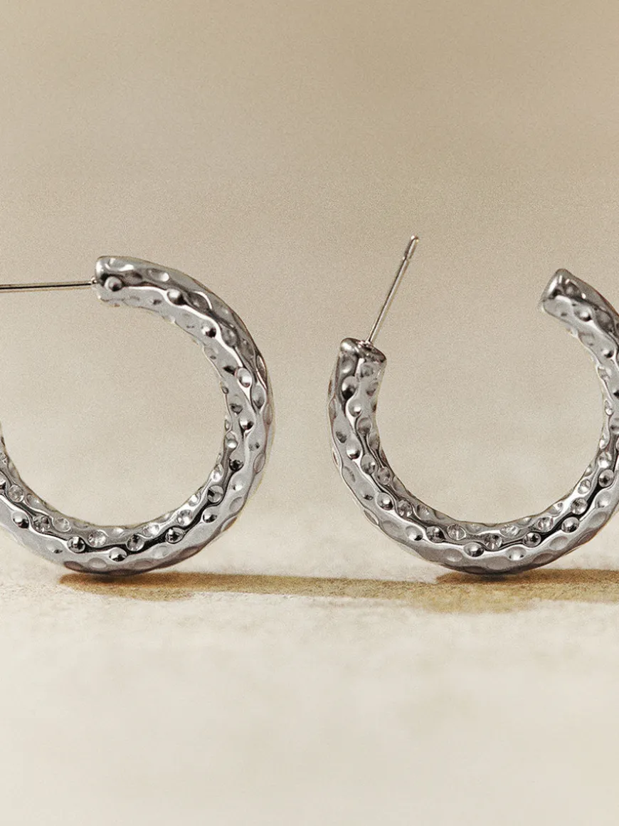 Textured Stud Ohrringe