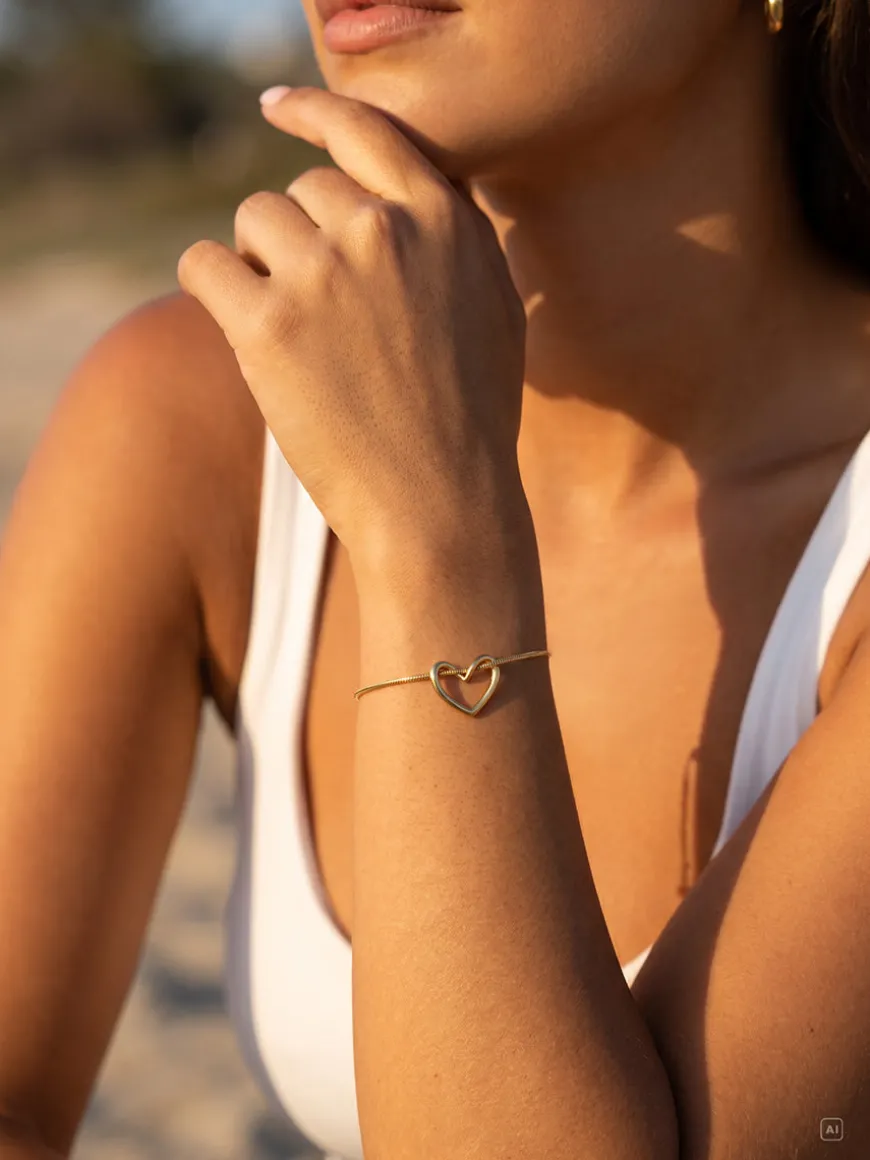 Threaded Heart ARMBAND