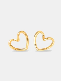 Threaded Heart Ohrringe