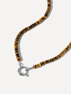 Tiger's Eye Mark Kette