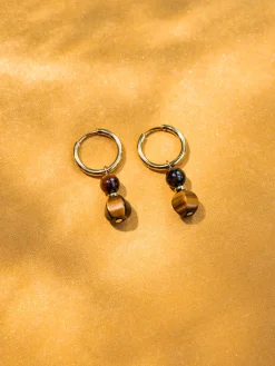 Tiger's Eye Ohrringe