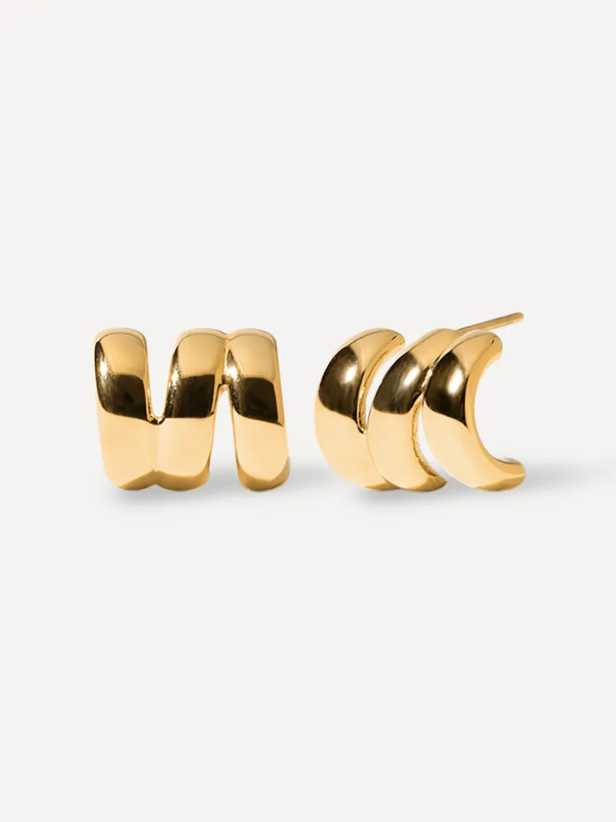 Triad Flowing Ohrringe