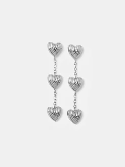 Trio Hearts Ohrringe