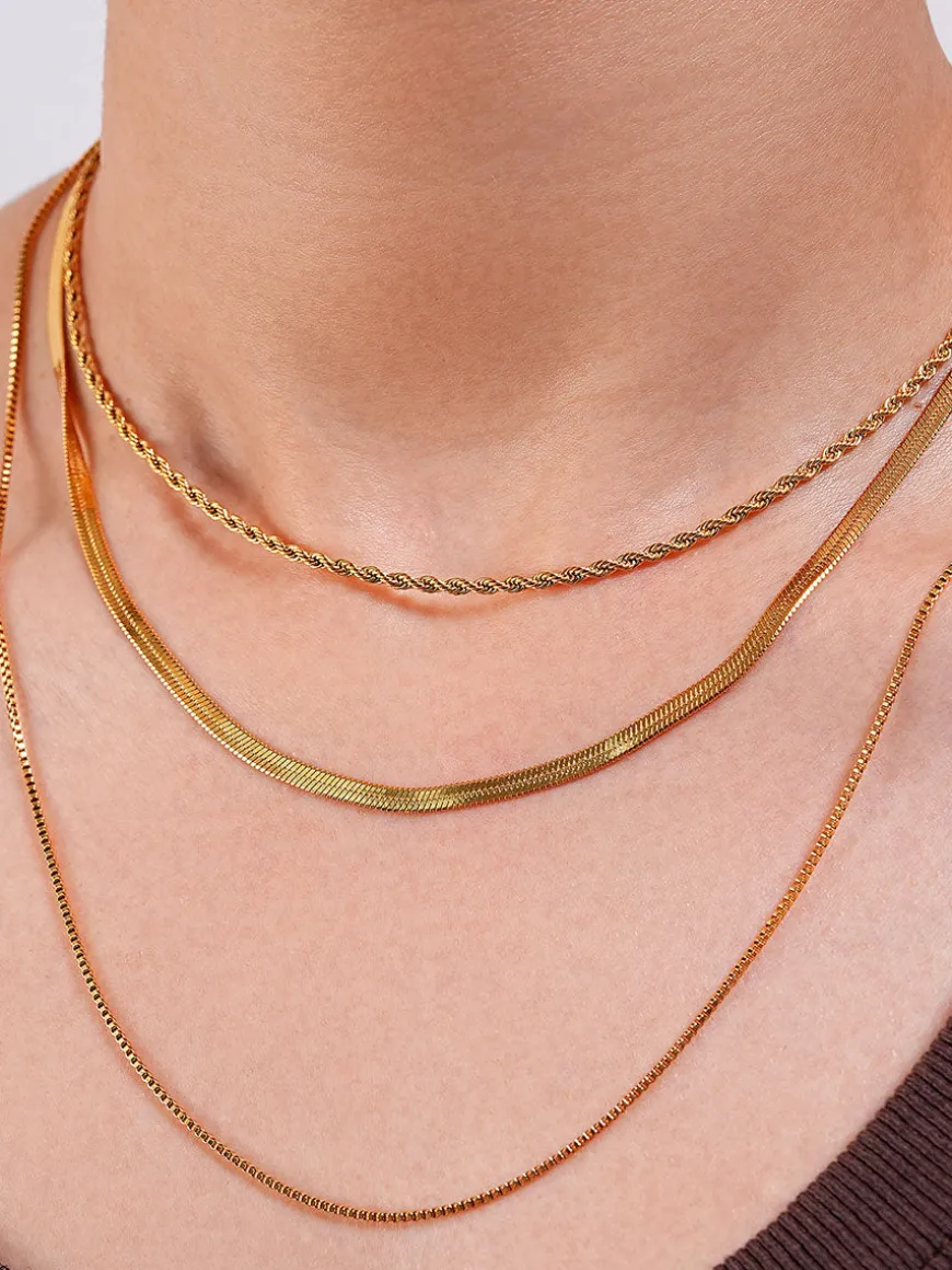 Trio Layered Kette