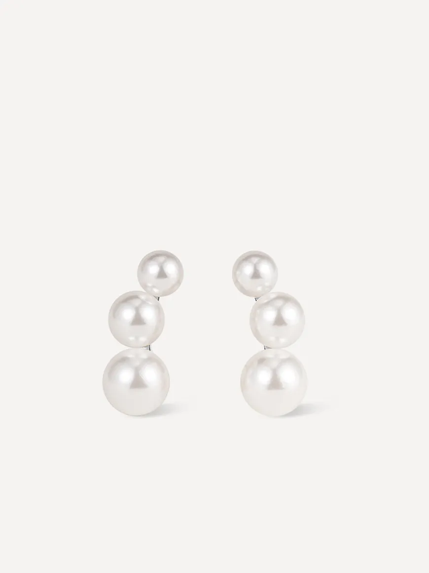 Trio Pearl Ohrringe