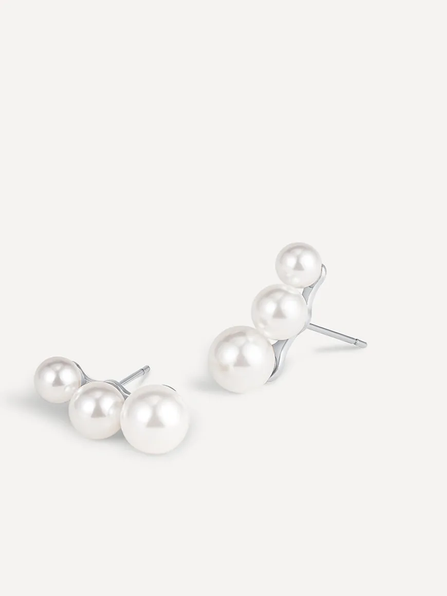 Trio Pearl Ohrringe