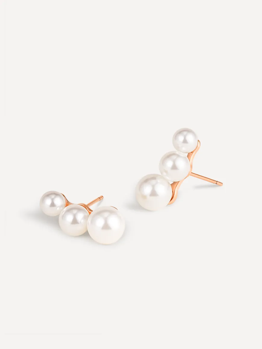 Trio Pearl Ohrringe