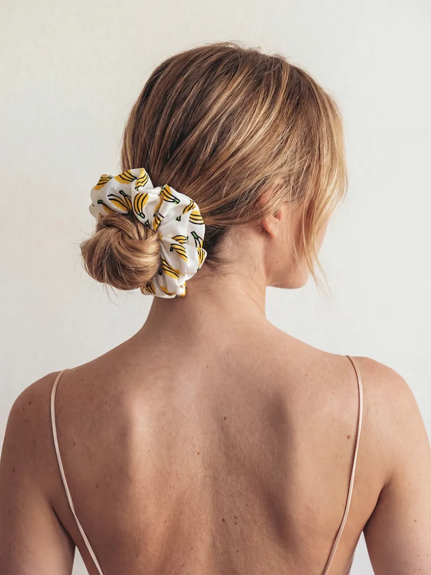 Tropical Banana Scrunchie