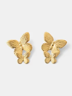 Twin Butterflies Ohrringe
