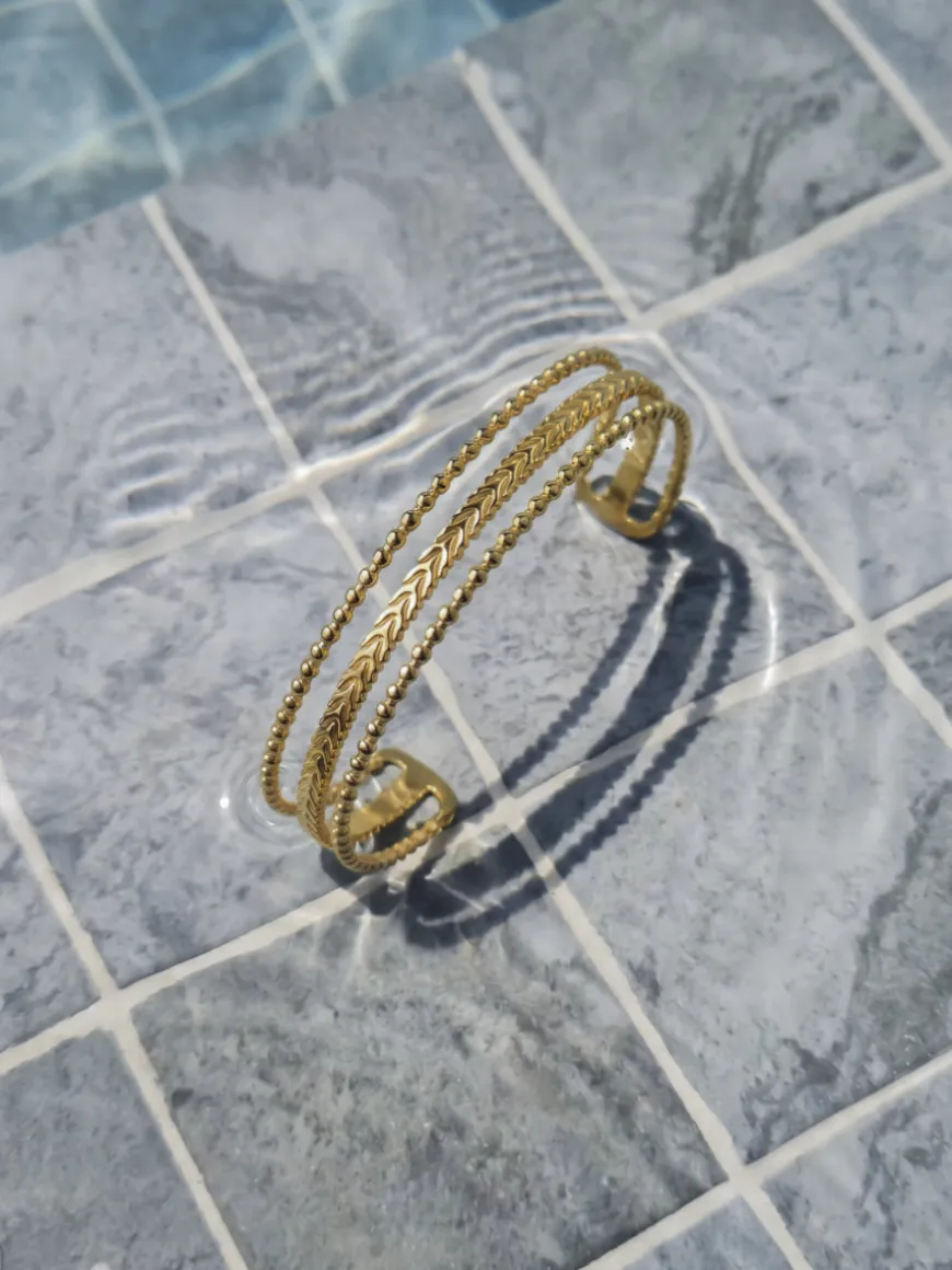 Twined Trace Armcuff
