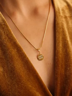 Twinkling Zodiac Ketten-Charm - Aquarius