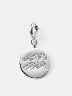 Twinkling Zodiac Ketten-Charm - Aquarius