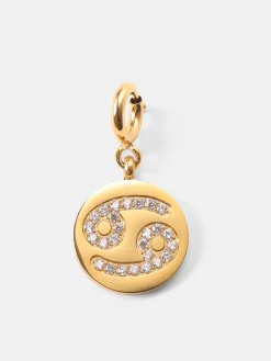 Twinkling Zodiac Ketten-Charm - Cancer