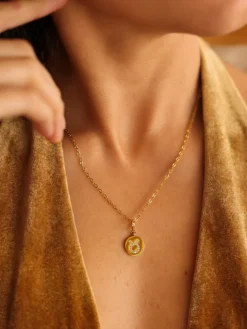 Twinkling Zodiac Ketten-Charm - Taurus