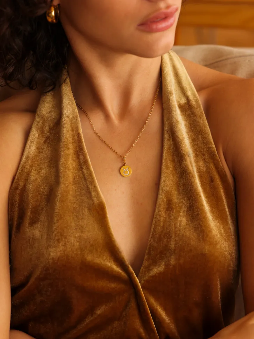 Twinkling Zodiac Ketten-Charm - Taurus