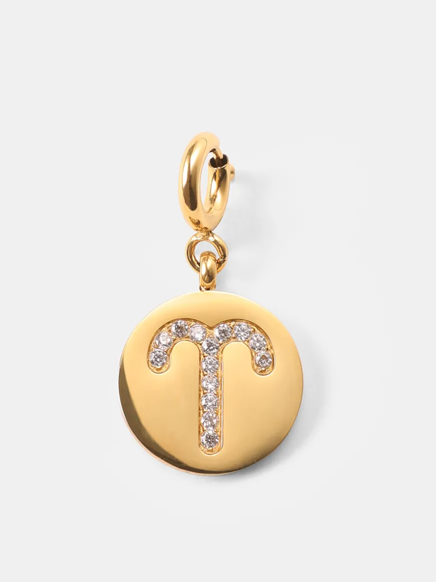 Twinkling Zodiac Ketten-Charm - Aries