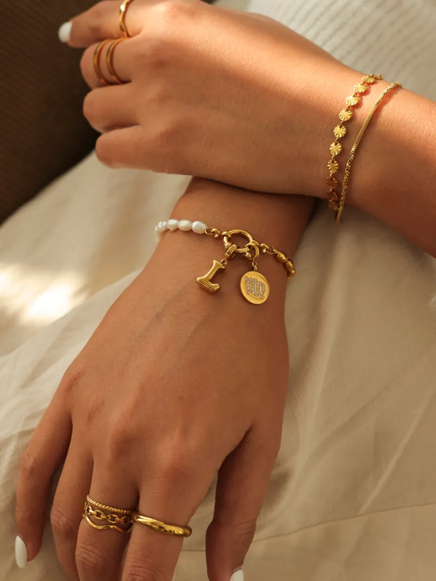 Twinkling Zodiac Ketten-Charm - Virgo