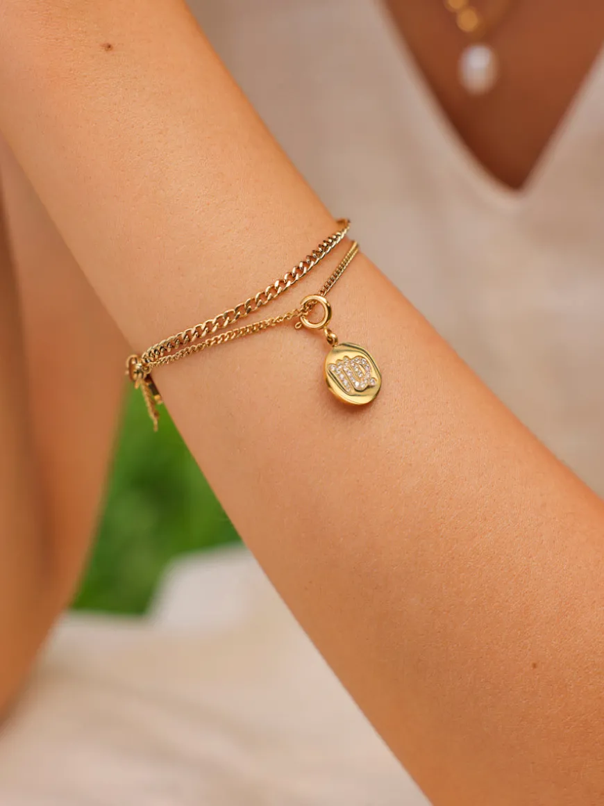 Twinkling Zodiac Ketten-Charm - Virgo