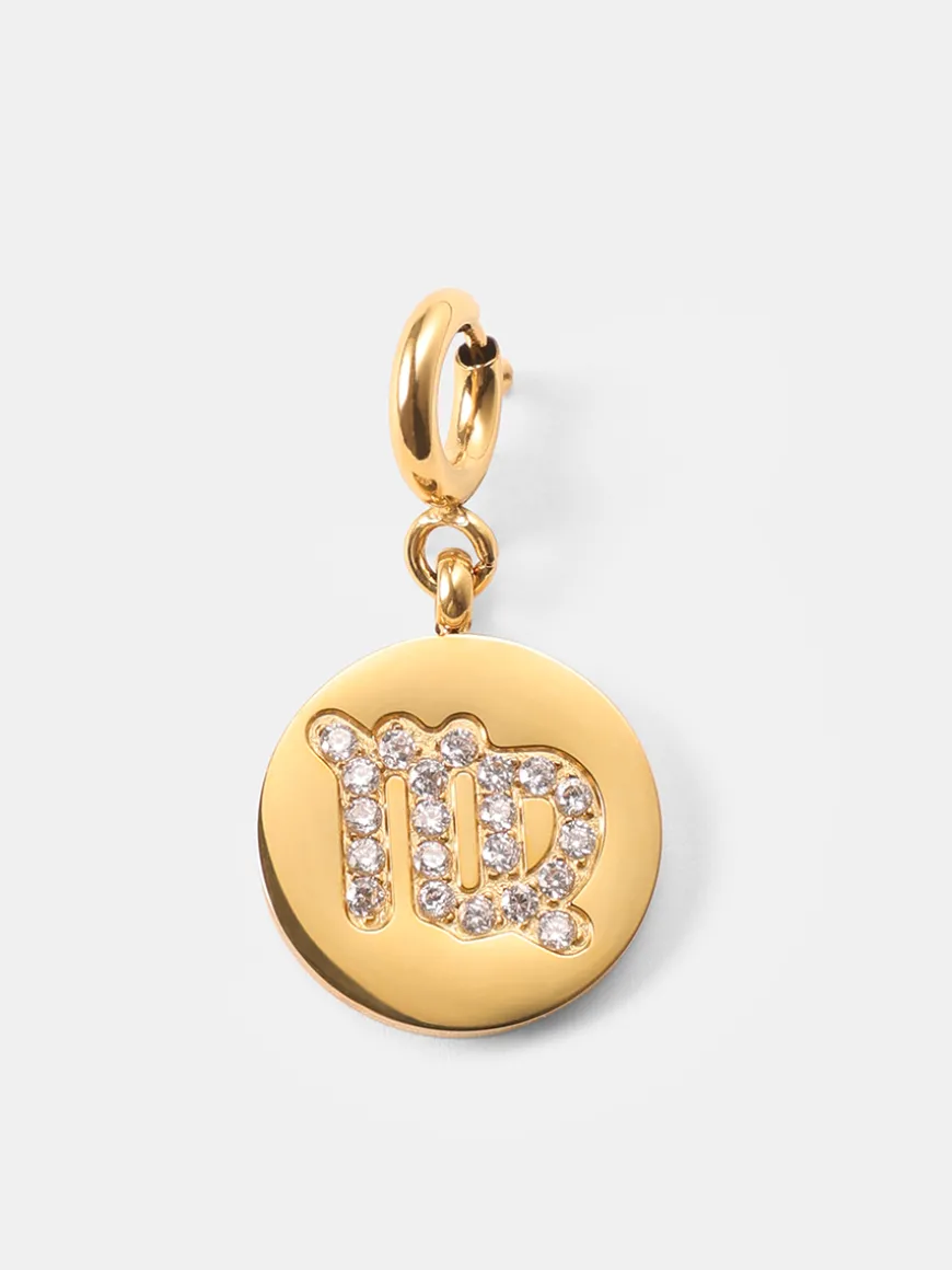 Twinkling Zodiac Ketten-Charm - Virgo
