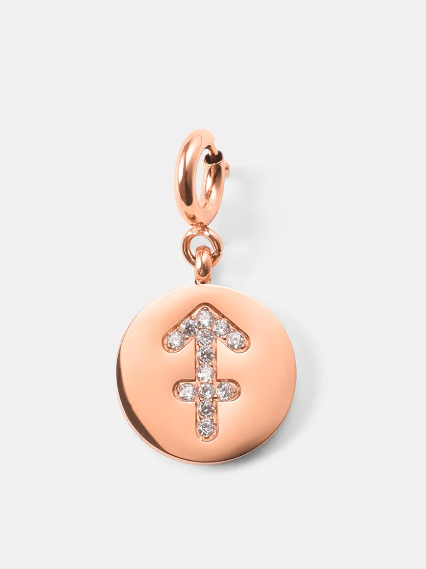 Twinkling Zodiac Ketten-Charm - Sagittarius