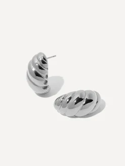 Twisted Croissant Ohrringe