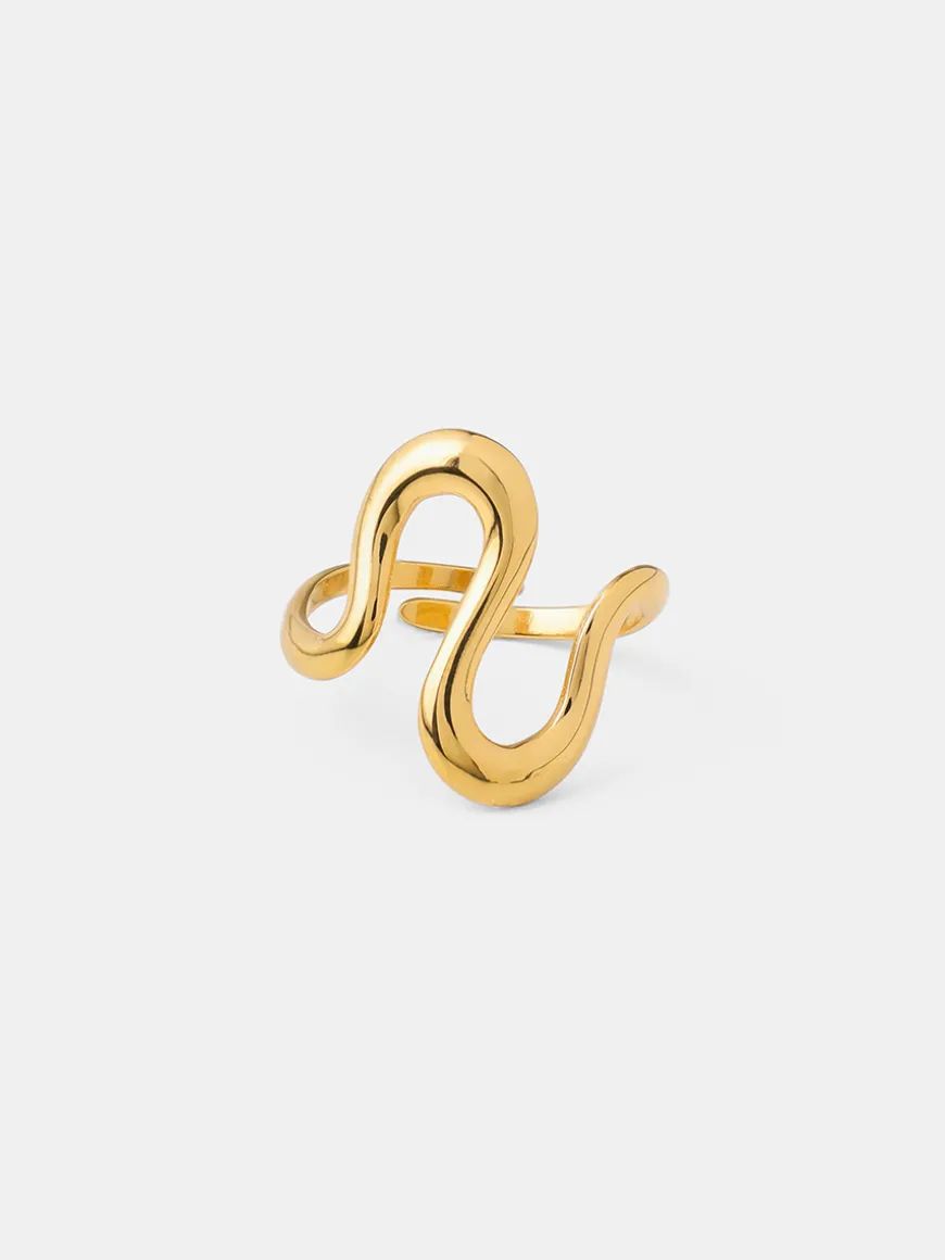 Twisted Elegance Ring