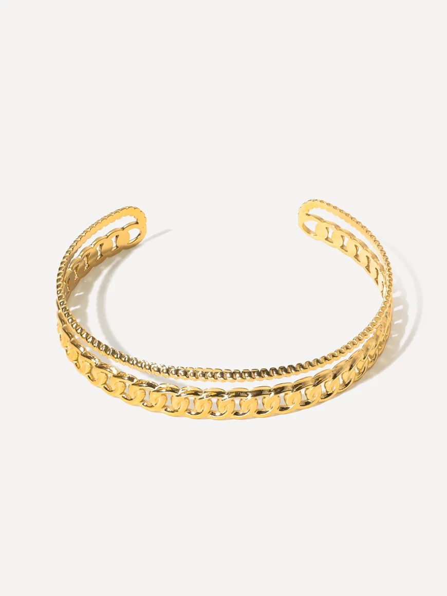 Twist Weave Armcuff