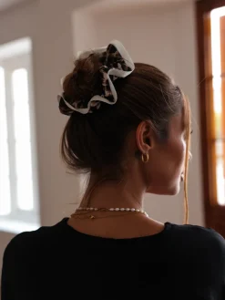 Urban Wild Leopard Scrunchie