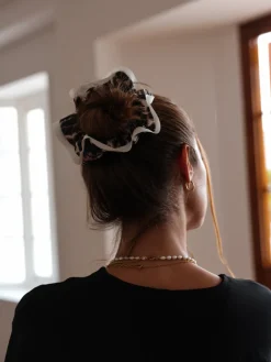 Urban Wild Leopard Scrunchie