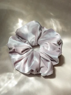 Velvet Dream Light Purple Scrunchie