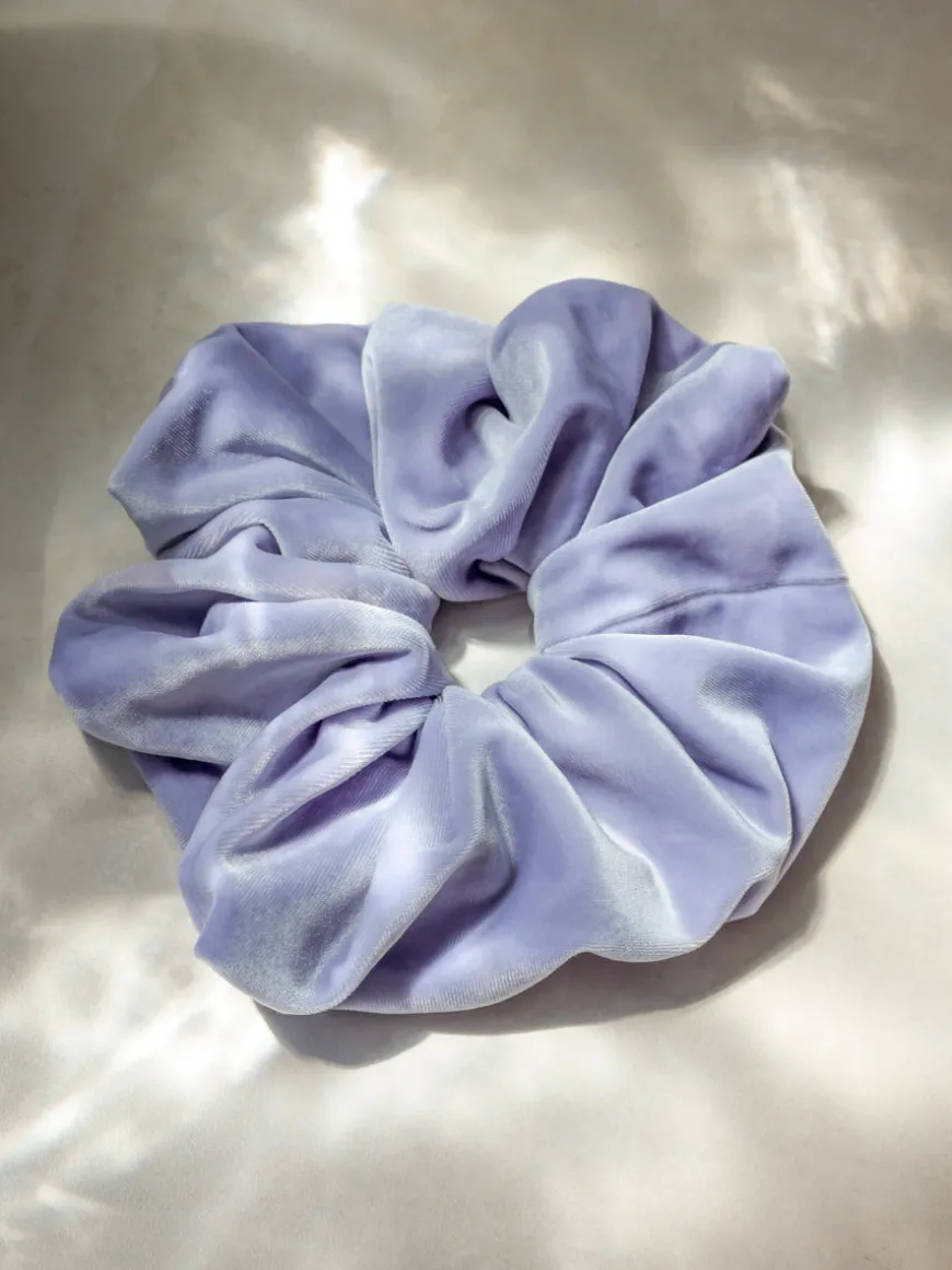 Velvet Dream Purple Scrunchie