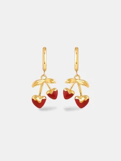 Vibrant Cherry Ohrringe