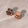 Vibrant Set Mini-Haarklammer Leopard