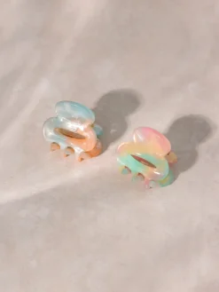 Vibrant Set Mini-Haarklammer Rainbow